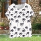 thumbnail image 4 of Camisetas de Manga Corta para las Mujeres Casual Cuello Redondo Cómodo de Lino Camiseta Botón Blusa Top Verano Manga Corta para las Mujeres, 4 of 5