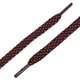 thumbnail image 4 of 3 Pares De Cordones Para Zapatillas Doble Capa Punto Hueca Plana Negro Rojo 120 cm/47.2, 4 of 4