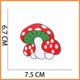 thumbnail image 5 of Parche de costura 20 piezas de bordado de setas de dibujos animados, etiqueta de bordado de setas, etiqueta de parche para ropa, insignia de bordado exprés, 5 of 5