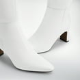 thumbnail image 2 of BURUDANI Women Chunky Block-Heel Square-Toe Knee-High Tall Boots Side-Zip Fashion Boots, 2 of 8