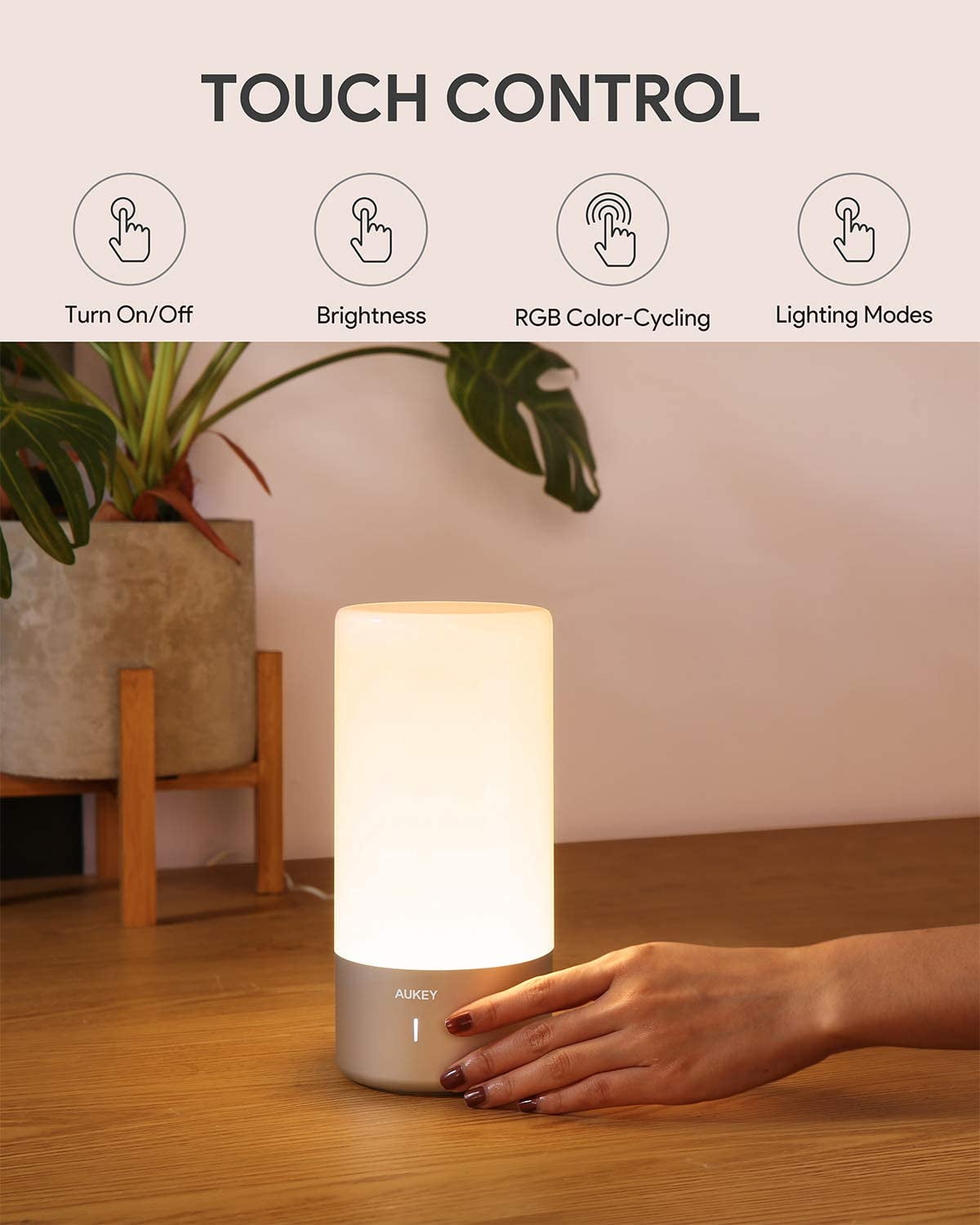 aukey rgb lamp
