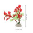 thumbnail image 3 of Shisuyan Fish Habitat Enhancement Plant Shape Plastic 20Set 3.9X1.2X0.8In, 3 of 8