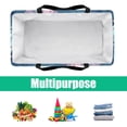 thumbnail image 5 of Alpaca Large Capacity Reusable Oxford Cloth Decorative Box Shopping Bag Collapsible Bucket, 5 of 7