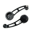 thumbnail image 2 of Dalazy 2 Pieces Auto Side Window Crank Handle Portable Detachable Replacement Internal Modified Upgrading Lever Part Accessories Black Black, 2 of 6