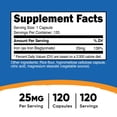 thumbnail image 2 of Suplemento de hierro Nutricost Bisglicinato de hierro 25 mg 120 cápsulas, 2 of 5