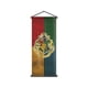 thumbnail image 3 of Bandera colgante de rejilla de Harry Potter, Gryffindor, escena interior de la universidad, decoración de barra de Harry Potter, bandera Slytherin Hufflepuff con asta de bandera, 3 of 4