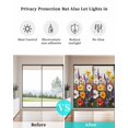 thumbnail image 4 of Window Privacy Film Vintage Wildflowers Stained Glass Window Film Decorative Sun Block Window Cover Oil Painted Abstract Botanical Window Clings Static Adhesive Sticker for Bathroom 17.7"x39.3", 4 of 7