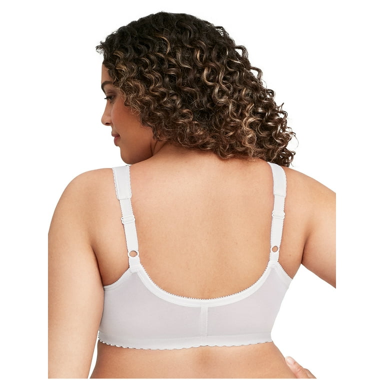 Glamorise Full Figure Plus Size MagicLift Front-Closure Support