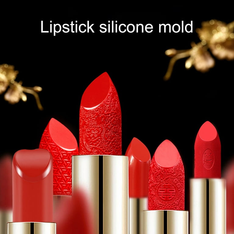 1Pc Silicone Lipstick Mold DIY Lip Balm Cosmetic Mould Holder Lipstick  Mould DIY Craft Tool Handmade Mold - AliExpress