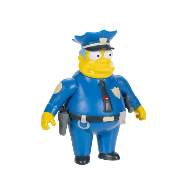 The Simpsons チーフ・ウィグム フィギュア The Simpsons 2.5 inch Tall Scaled Collectible Chief Wiggum