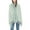 Green, variant on Women's Button Cape 2025 Casual Baggy Brushed Coat Comfy Date Cardigan Fringe Elegant Coats Blue One Size
