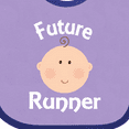 thumbnail image 4 of Inktastic Future Runner Boys or Girls Baby Bib, 4 of 4