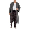 thumbnail image 6 of George Men's Fleece Plaid Sleep Pants, 6 of 6