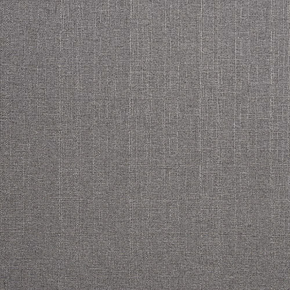 Exclusive Home Loha Light Filtering Pinch Pleat Curtain Panel Pair, 84" Length, Black Pearl
