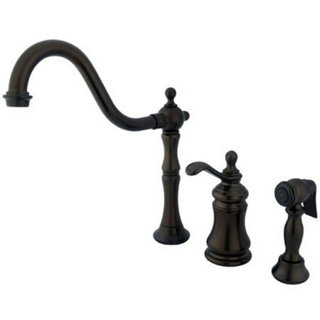 UPC 663370098055 product image for Kingston Brass Ks780.Tplbs Templeton 1.8 GPM Widespread Kitchen Faucet - Bronze | upcitemdb.com