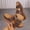 Brown, variant on Womens Wedge Sandals Leather: Dressy Sandal, Rubber Sole, Comfortable Walking, Casual Slip on Summer Shoes, Size 5-11