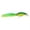 Green Chartreuse, variant on Floating Squid Fishing Lure, Hard Body Squid Imitation with Skirt Tentacles and Treble Hook, 7.09 Inch, Blue Pink