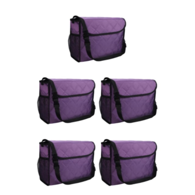 Bewildely Wheelchair Bag Storage Pouch Tote for Travel Seniors Rollator Type2 NO2