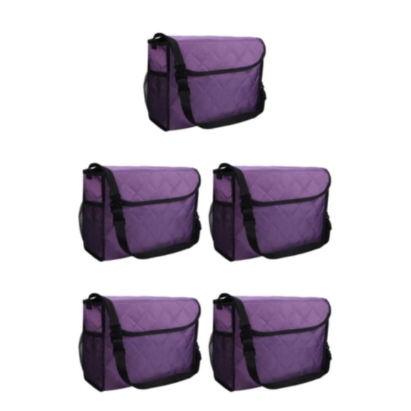 Bewildely Wheelchair Bag Storage Pouch Tote for Travel Seniors Rollator Type2 NO2
