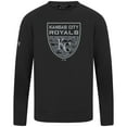thumbnail image 2 of Men's Levelwear  Black Kansas City Royals Mandate Buckler Pullover, 2 of 3