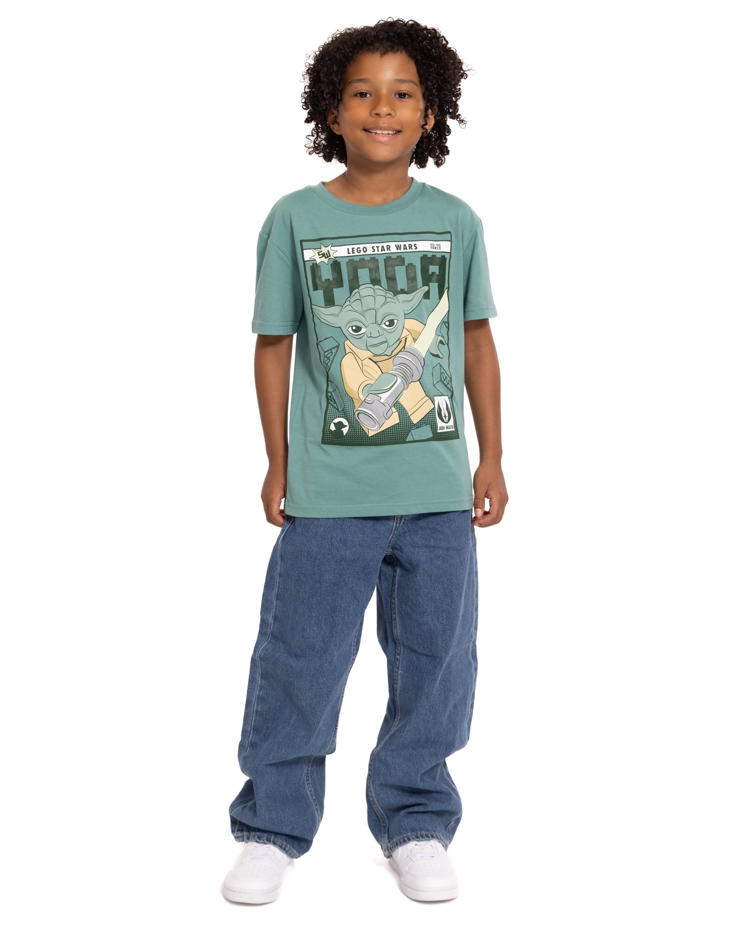 LEGO® Star Wars Boys' Graphic Crewneck Tee with Short Sleeves, Sizes 4-18