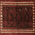 thumbnail image 1 of Ahgly Company Indoor Square Persian Brown Traditional Area Rugs, 7' Square, 1 of 4
