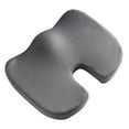 thumbnail image 1 of Memory Foam Seat Cushion Slow Rebound Mesh Soft Comfortable for Office Car Hemorrhoid Patient Pregnant Woman, 1 of 5