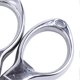 thumbnail image 4 of Mini porte-clés pliable en acier inoxydable, ciseaux de pêche, emballage sous blister (argent), 4 of 4