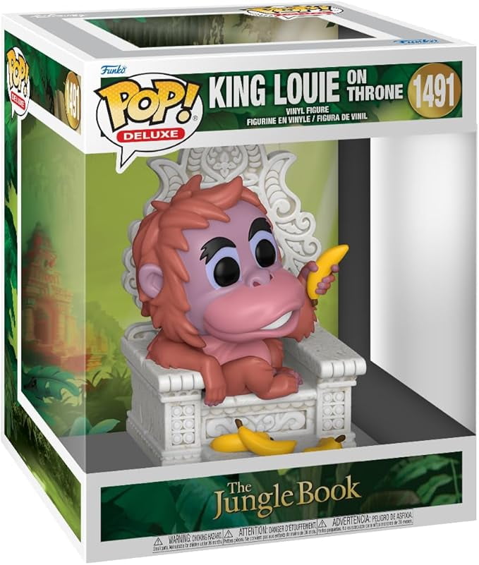 Funko Pop! Deluxe: The Jungle Book S2– King Louie on throne