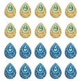 thumbnail image 1 of KAKOWELY 100pcs Water Drop Shape Rhinestones Flatback DIY Resin Rhinestones Patches,0.71"X0.51"X0.04", 1 of 5