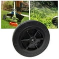 thumbnail image 3 of Reemplazo de rueda de vagón plegable suave de 4 ", rueda de neumático de reparación de cojinete de carga de 30 kg para carros de playa utilitarios par CUTICAT rueda de goma, 3 of 8