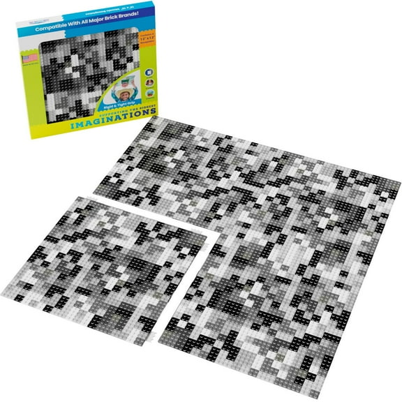 Black Mosaic Baseplate (10Pack) (4)