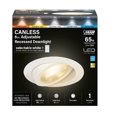 thumbnail image 1 of Luminaria Feit Electric RCS DWNLT ADJ LED de 6 pulgadas y 65 W, 1 of 1