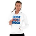 thumbnail image 4 of Boise in the Hood Funny Idaho City Unisex Plus Fleece Graphic Hoodie Brisco Brands 2X, 4 of 5