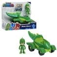 thumbnail image 2 of PJ Masks Gekko & Gekko Mobile, 2-Piece Articulated Action Figure and Vehicle Set, Green,  Kids Toys for Ages 3 Up, Gifts and Presents, 2 of 6