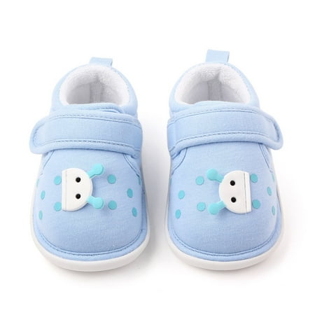 

LYCAQL Boys Girls Sneakers Baby Baby Autumn Winter Cute Animal Design Walking Shoes Casual Shoes Shoes Baby Boy (Blue 5 )