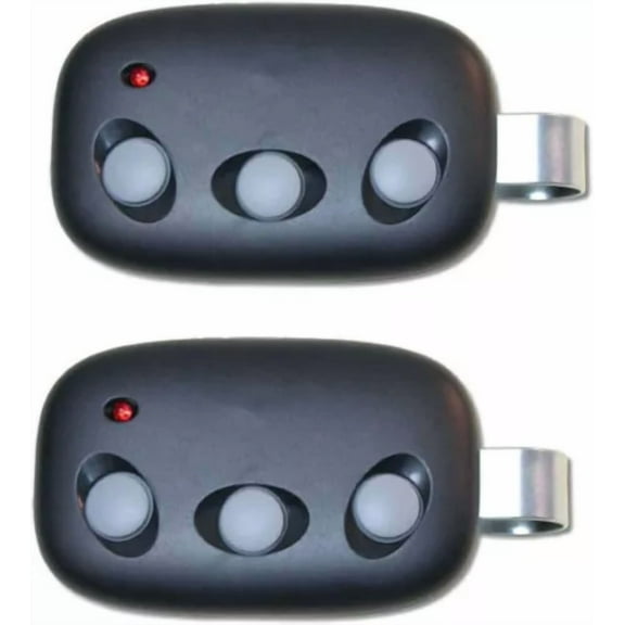 2Pc Garage Door Remote For Linear Megacode Mct-3 Dnt00089 Ld033 Ld050 Usa