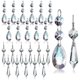 thumbnail image 1 of 24 Pcs Chandelier Crystal Prisms Pendants Set 38 mm Clear Teardrop Icicle Chandelier Crystals Parts, 1 of 5