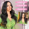 thumbnail image 3 of Extensiones de cabello PHADRIA Invisible con capas de alambre, largas y onduladas, 3 of 8