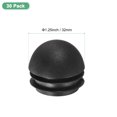 thumbnail image 3 of Uxcell 30-Pack Spherical Plastic Hole Plugs, 1.25" (32mm) Plastic Tubing End Caps for Patio/Chairs/Fences, Metal Tubing Leg Cap, 3 of 7