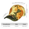 thumbnail image 2 of Salouo Golden Sunflower In Field for Unisex-Adult Baseball Cap Golf Dad Hat Outdoor Cap Mountain Dad Hat Adjustable Fit Sports Hat for Men & Women, 2 of 6