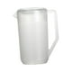 thumbnail image 3 of Jarra con escala, tetera para té helado, recipiente versátil para jugo, jarra de agua para refrigerador, catering, restaurante, limón, agua, leche 2400 ml transparente, 3 of 8