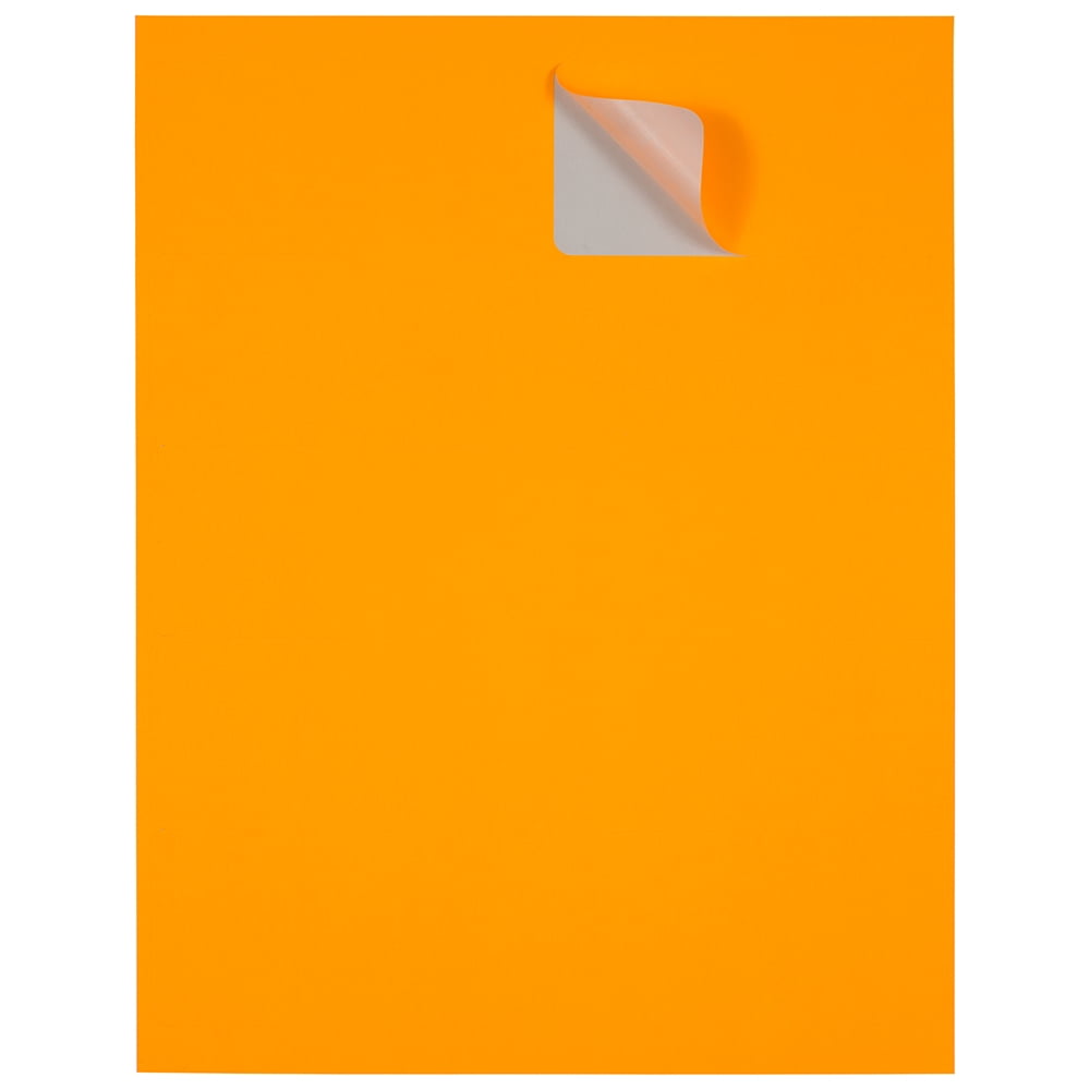 JAM Paper Shipping Labels, 2 x 4, Neon Fluorescent Orange, 120 per Pack