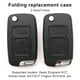 thumbnail image 4 of Kenally Carcasa de llave de coche ABS portátil desmontable reemplazo protector plegable a prueba de arañazos automotriz Fob funda protectora Dispositivos antirrobo 2 tecla derecha Kenally VI018356-02, 4 of 6