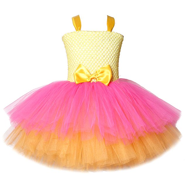 3 Layers Lol Surprise Girls Tutu Dress with Big Bow Headband Lol Doll Costumes for Girl Kids Christmas Holiday Dresses New Year10T Gao Jinjia LED