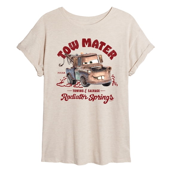 Cars - Tow Mater Towing Relaxed Fit T-Shirt