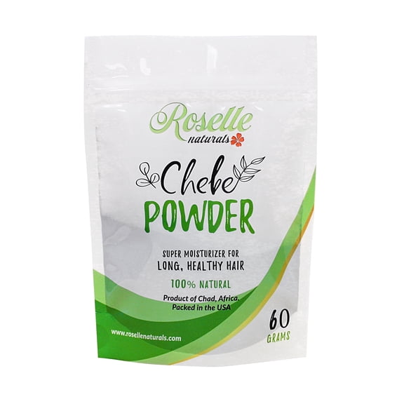 Chebe Powder Authentic From Miss Sahel Chad. Hair Growth Formula, Super Moisturizing All Natural Hair Mask 60grams