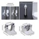 thumbnail image 2 of 10 Pack Soporte de pared para escoba, agarre para escoba, autoadhesivo, antideslizante, para el hogar, la cocina, el jardín,, 2 of 5