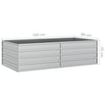 thumbnail image 5 of vidaXL Garden Raised Bed Outdoor Patio Planter Pot Silver Galvanized Steel, 5 of 177