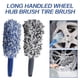 thumbnail image 4 of Long Handle Microfiber Wheel Brush, Rim & Tire Cleaner for Cars, Non-Scratch Detailing Bristles Cleaning Tool for Vehicles, 4 of 5